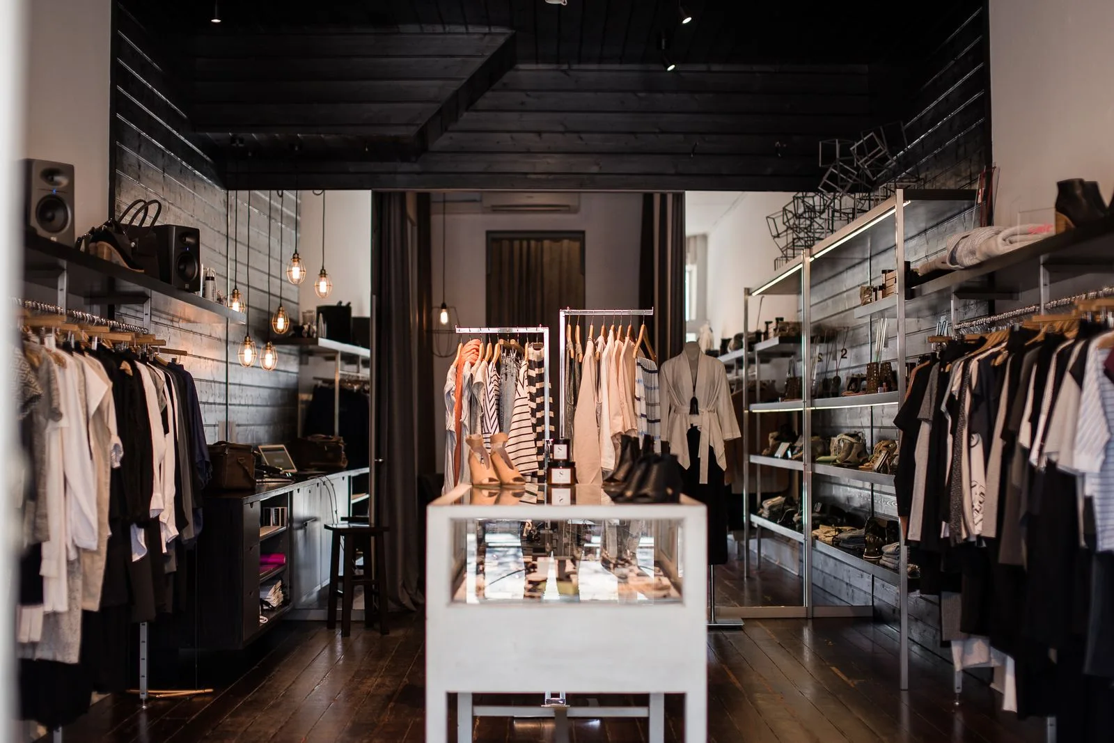 Retail showroom floor